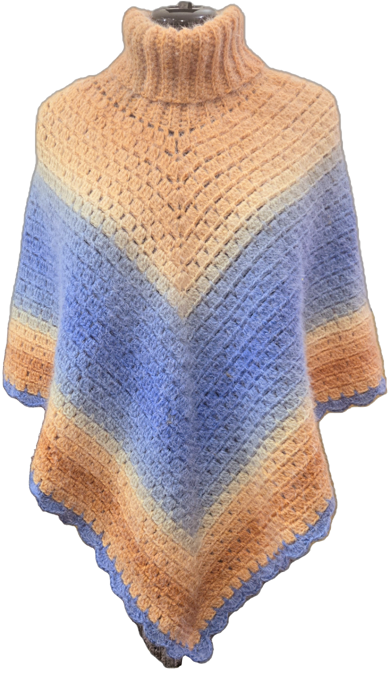 Crochet poncho