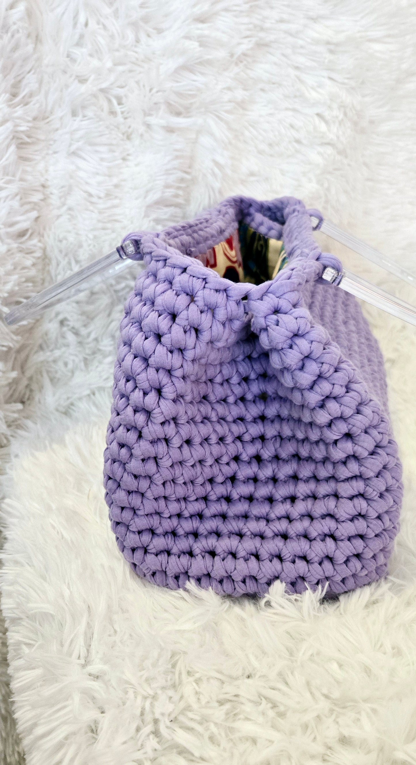 "The Medium lavender bag"