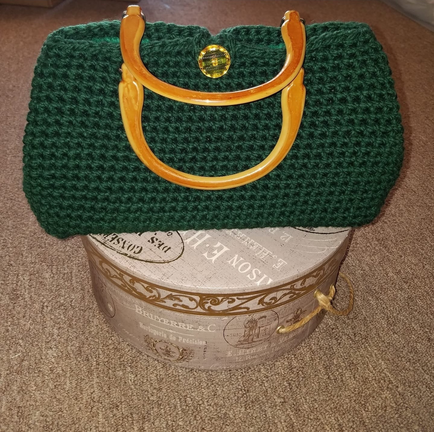 "The Medium Emerald bag"
