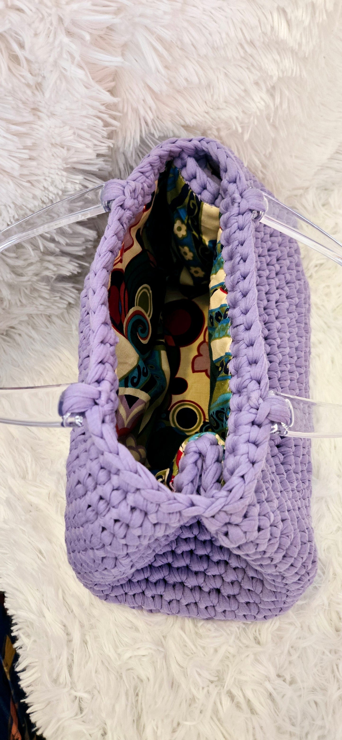 "The Medium lavender bag"