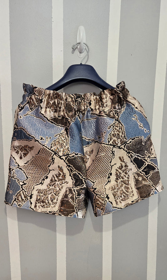 Brocade shorts